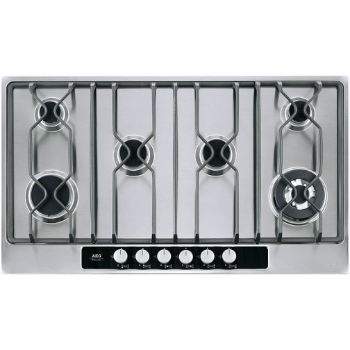 AEG 95852GM Gas Hob S/Steel - DISCONTINUED 